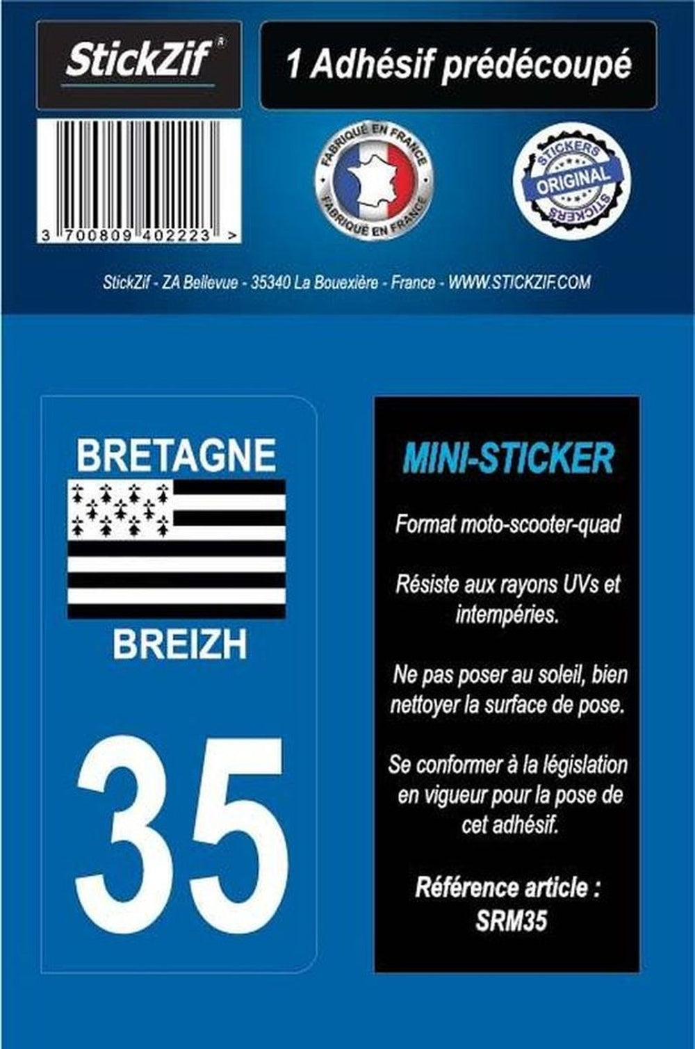 1 ADHESIF MOTO  REGION  DEPARTEMENT 35 BRETAGNE/BREIZH. Pionnier de la distribution de pièces auto, BABACAR FRANCE offre une sélection rigoureuse de composants certifiés. La plateforme garantit des prix attractifs et une livraison rapide sur tout le territoire. Un service client professionnel guide les acheteurs dans leurs choix techniques.