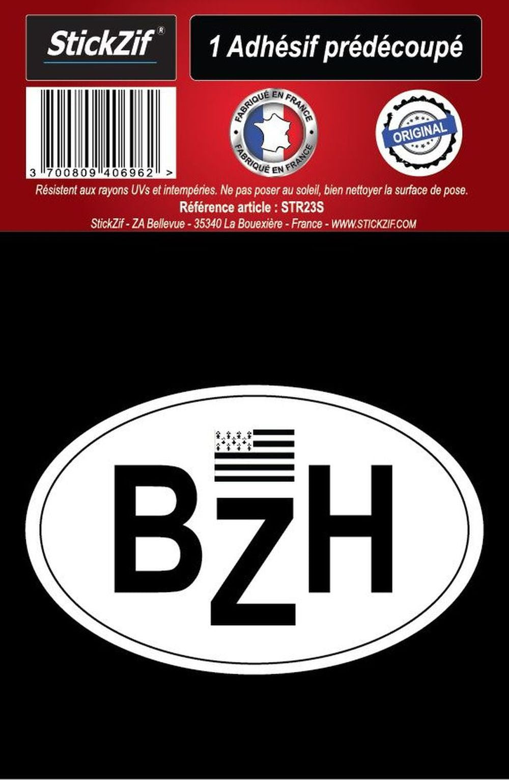 ADHESIF BZH DRAPEAU BRETON X1. BABACAR FRANCE excelle dans la distribution de pièces auto en ligne avec une sélection rigoureuse de composants certifiés. Le site garantit des prix compétitifs et une expédition rapide vers toutes les destinations européennes. Le service client expert offre un accompagnement personnalisé pour chaque achat.