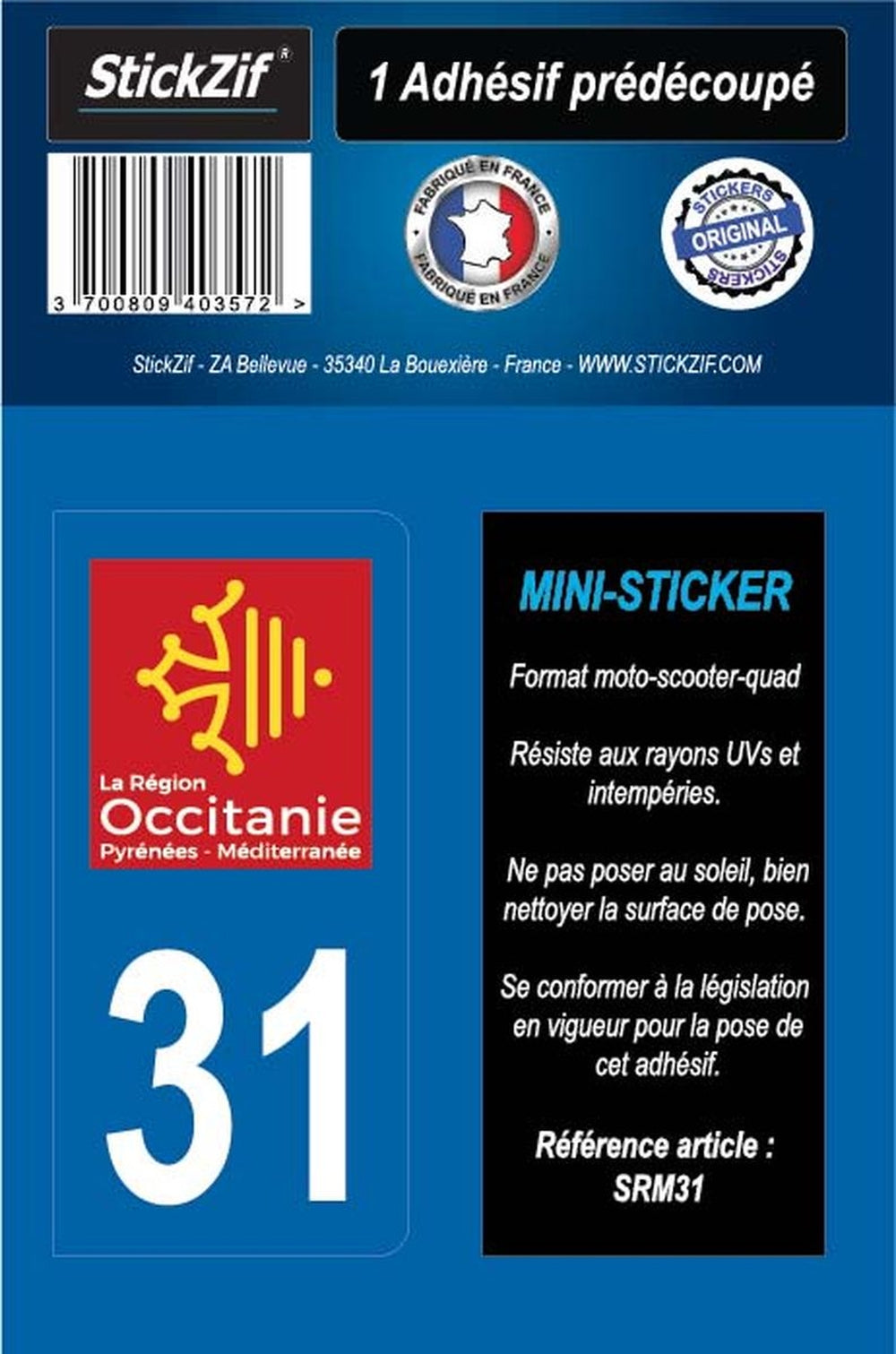 ADHESIF MOTO REGION DEPARTEMENT 31 OCCITANIE X1. Pionnier de la distribution de pièces auto, BABACAR FRANCE offre une sélection rigoureuse de composants certifiés. La plateforme garantit des prix attractifs et une livraison rapide sur tout le territoire. Un service client professionnel guide les acheteurs dans leurs choix techniques.