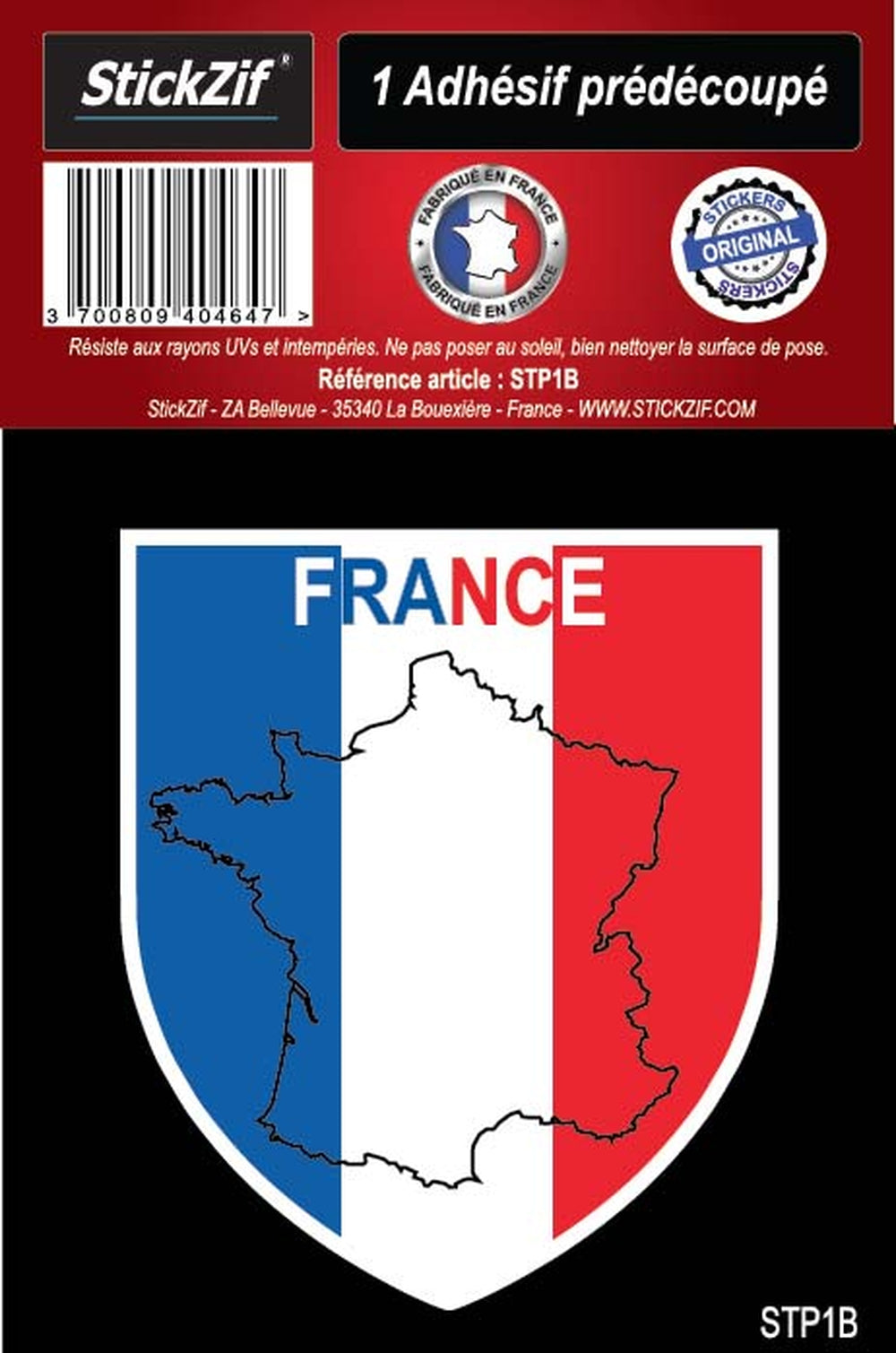 ADHESIF PAYS BLASON FRANCE X1. BABACAR FRANCE modernise l'achat de pièces auto avec sa plateforme e-commerce intuitive et son large choix de composants. Les clients profitent de tarifs compétitifs et d'une livraison express sur toute l'Europe. Le site garantit la qualité de ses produits avec un service après-vente performant.