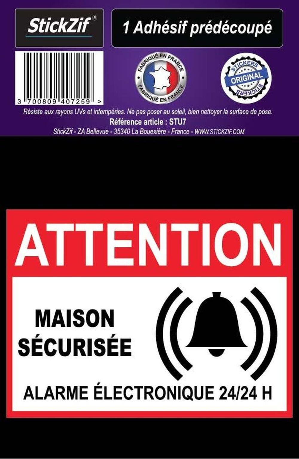 ADHESIF PRE DECOUPE MAISON SECURISEE X1. Leader de la vente de pièces auto en ligne, BABACAR FRANCE propose une expérience d'achat simplifiée avec son moteur de recherche par véhicule. Les clients bénéficient de prix avantageux et d'une livraison rapide sur l'ensemble des produits. Un service client professionnel assure un support technique personnalisé.