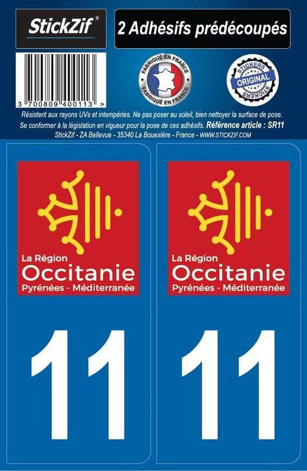 ADHESIFS REGION DEPARTEMENT 11 OCCITANIE X2. BABACAR FRANCE innove dans la vente de pièces automobiles avec son interface moderne et son vaste catalogue. Les clients profitent de prix compétitifs et d'une expédition express en France et en Europe. Le service client expert assure un accompagnement personnalisé pour chaque achat.