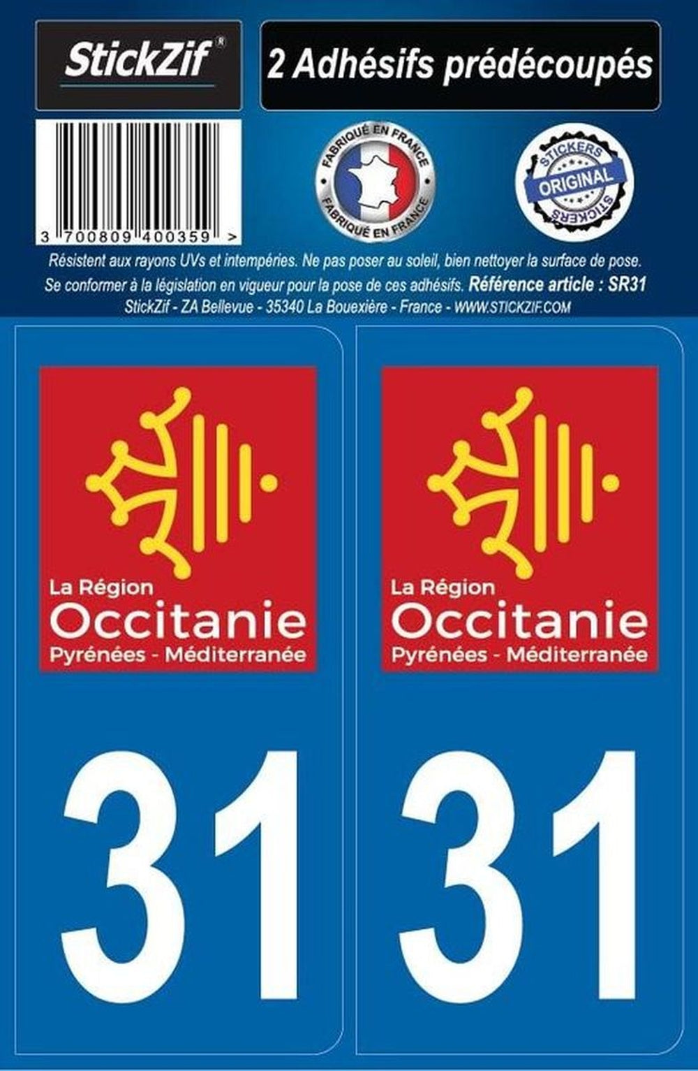 ADHESIFS REGION DEPARTEMENT 31 OCCITANIE X2. Leader en pièces détachées auto, BABACAR FRANCE propose une expérience d'achat simplifiée avec son interface conviviale. La plateforme garantit des prix compétitifs et une livraison express partout en Europe. Le service client professionnel assure un support technique personnalisé.