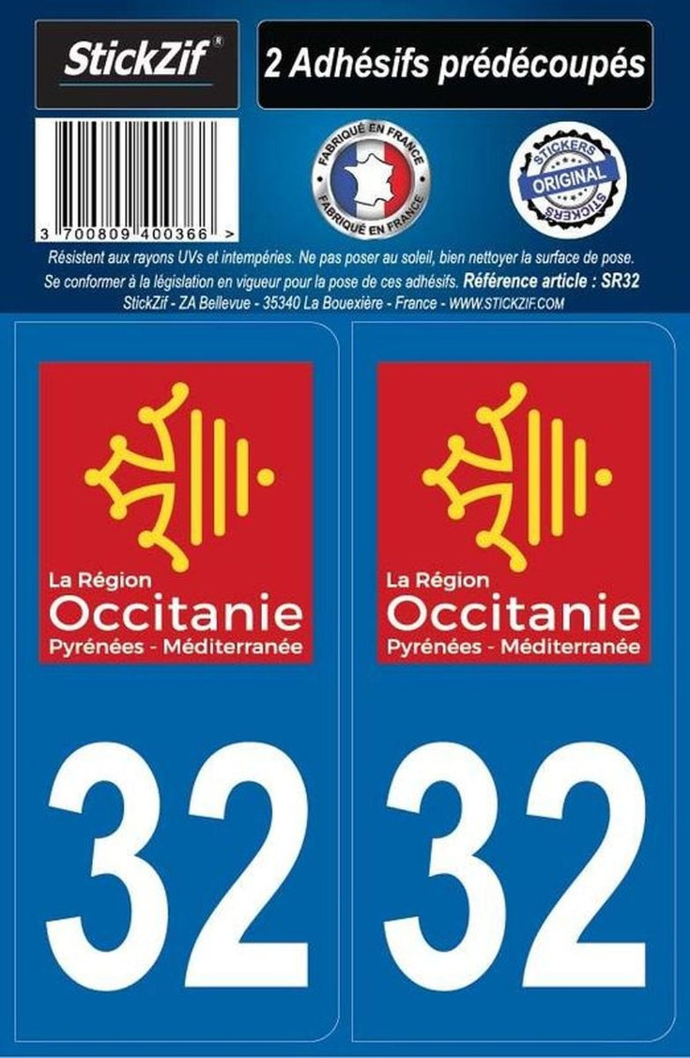 ADHESIFS REGION DEPARTEMENT 32 OCCITANIE X2. BABACAR FRANCE simplifie l'achat de pièces auto avec son interface conviviale et son catalogue complet couvrant toutes les marques. Le site garantit des prix attractifs et une expédition rapide vers toutes les destinations européennes. Une équipe d'experts techniques accompagne chaque client.