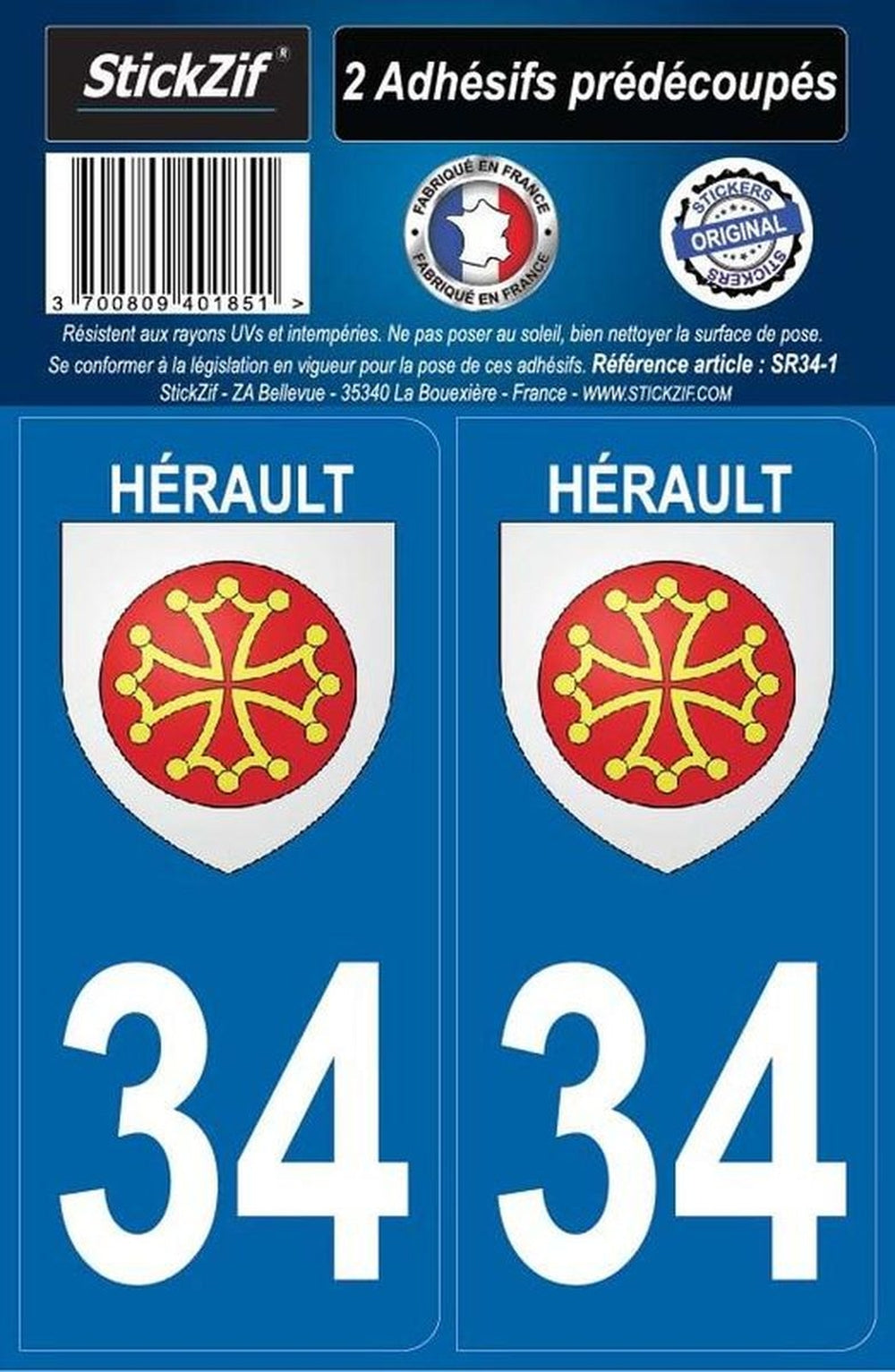 ADHESIFS REGION DEPARTEMENT 34 HERAULT X2. Référence dans la vente de composants auto, BABACAR FRANCE offre une sélection premium à prix direct fournisseur. La plateforme assure une livraison express et un service client disponible pour tout conseil technique. La satisfaction est garantie avec un support après-vente réactif.