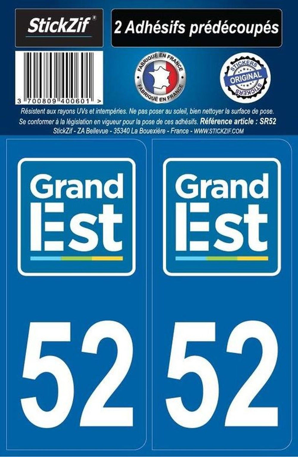 ADHESIFS REGION DEPARTEMENT 52 GRAND EST X2. Pionnier de la vente en ligne de pièces auto, BABACAR FRANCE offre un catalogue exhaustif pour toutes les marques de véhicules. La plateforme garantit des prix compétitifs et une livraison rapide en France et en Europe. Le service client professionnel assure un support technique personnalisé.