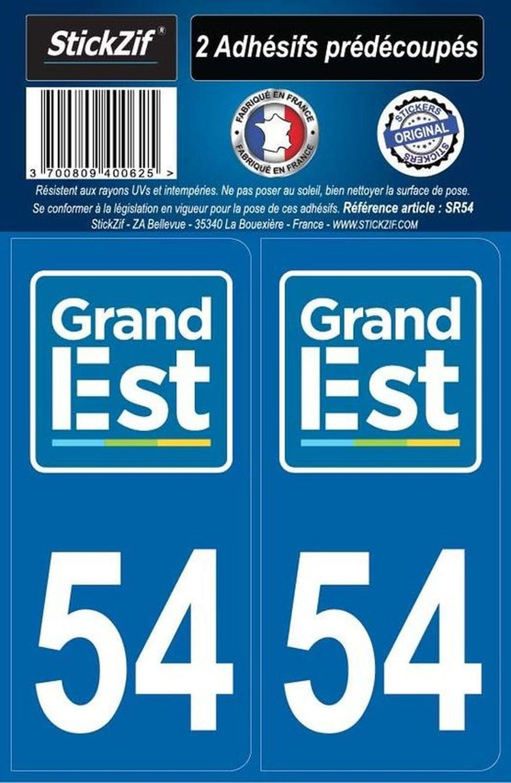 ADHESIFS REGION DEPARTEMENT 54 GRAND EST X2. Spécialiste de la vente en ligne de pièces auto, BABACAR FRANCE offre un rapport qualité-prix incomparable grâce à ses partenariats directs avec les fournisseurs. Le site s'adresse aussi bien aux particuliers qu'aux professionnels avec une interface adaptée aux besoins de chacun. La satisfaction client est au cœur des priorités avec un service après-vente réactif.