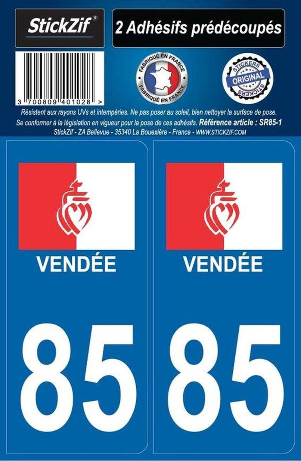 ADHESIFS REGION DEPARTEMENT 85 VENDEE X2. BABACAR FRANCE modernise l'achat de pièces auto avec sa plateforme e-commerce intuitive et son large choix de composants. Les clients profitent de tarifs compétitifs et d'une livraison express sur toute l'Europe. Le site garantit la qualité de ses produits avec un service après-vente performant.