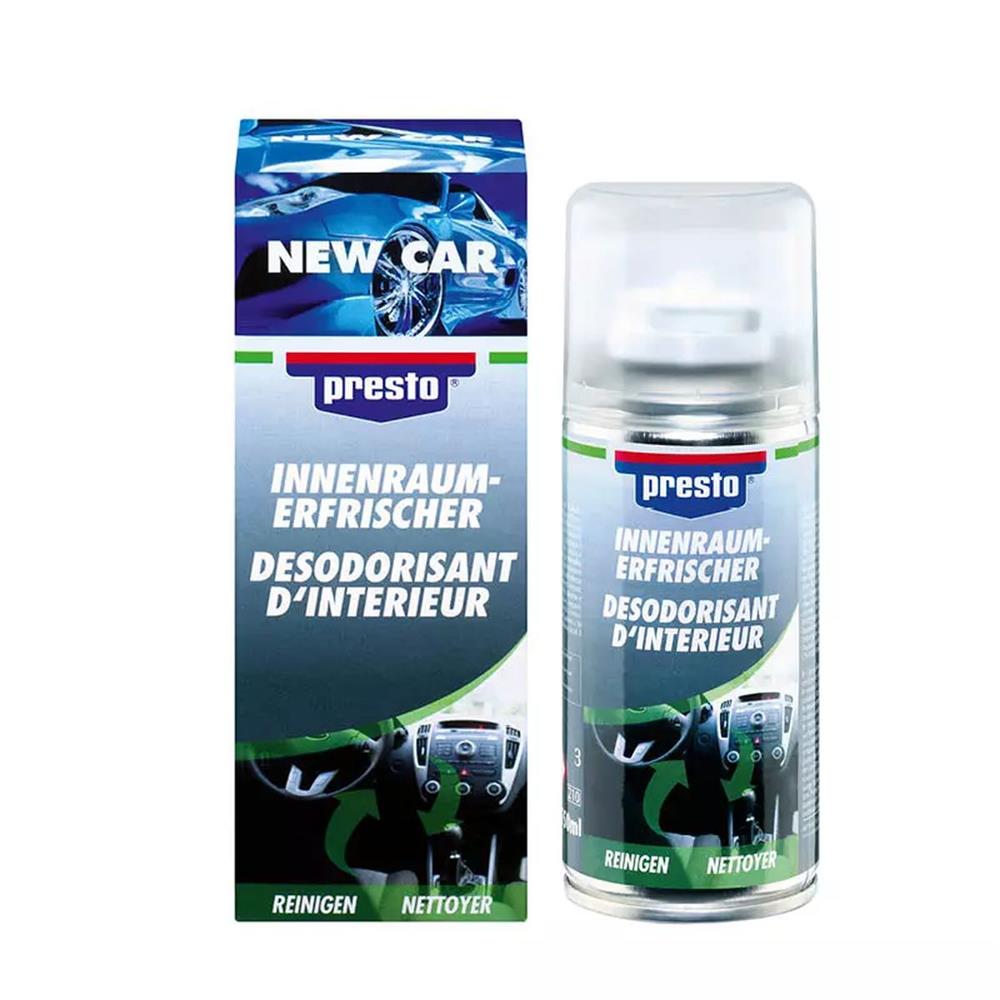 RAFRAICHISSEUR DE CLIMATISATION LAVANDE AEROSOL 150ML PRESTO. BABACAR FRANCE innove dans la vente de pièces automobiles avec son interface moderne et son vaste catalogue. Les clients profitent de prix compétitifs et d'une expédition express en France et en Europe. Le service client expert assure un accompagnement personnalisé pour chaque achat.