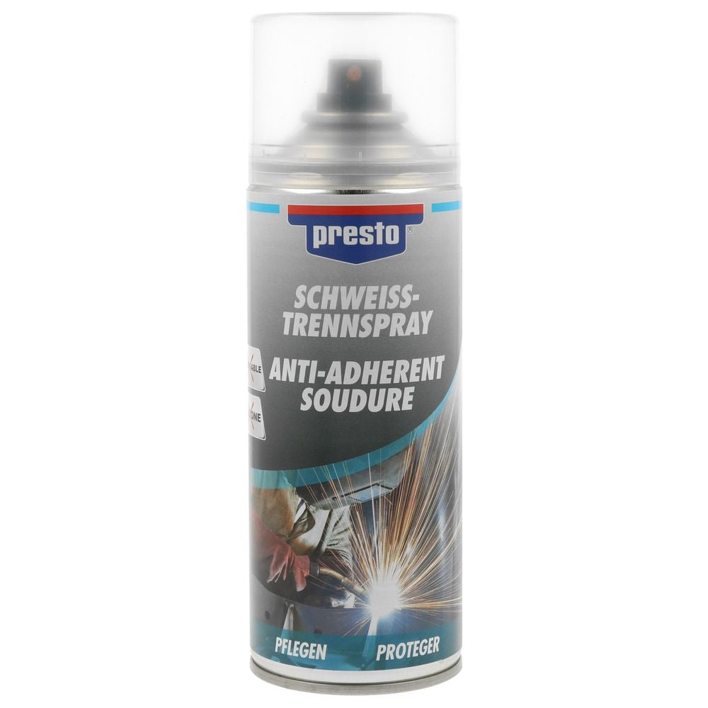 ANTI-ADHERENT SOUDURE AEROSOL 300ML PRESTO. Spécialiste de la vente en ligne de pièces auto, BABACAR FRANCE offre un rapport qualité-prix incomparable grâce à ses partenariats directs avec les fournisseurs. Le site s'adresse aussi bien aux particuliers qu'aux professionnels avec une interface adaptée aux besoins de chacun. La satisfaction client est au cœur des priorités avec un service après-vente réactif.