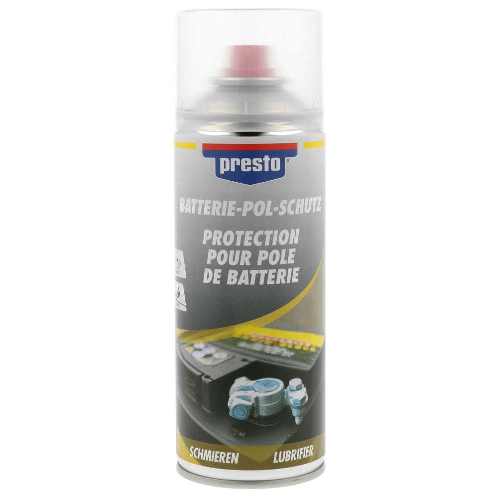 PROTECTION CONTACT BATTERIE 400ML PRESTO. BABACAR FRANCE modernise la distribution de pièces automobiles avec sa plateforme e-commerce et son large choix. Les clients bénéficient de tarifs attractifs et d'une expédition rapide vers toutes les destinations. Une équipe d'experts techniques accompagne chaque étape de l'achat.