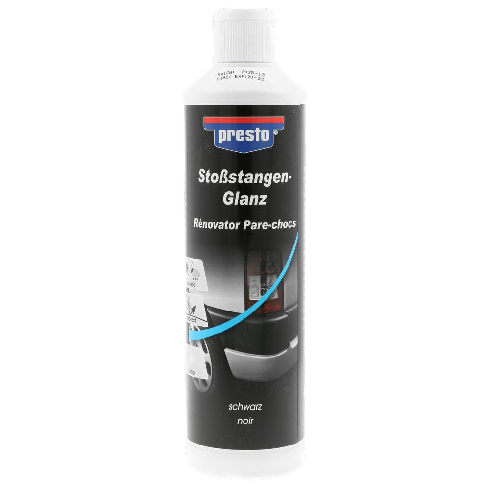 RENOVATEUR PARE-CHOCS 500ML PRESTO. Pionnier de la distribution de pièces auto, BABACAR FRANCE offre une sélection rigoureuse de composants certifiés. La plateforme garantit des prix attractifs et une livraison rapide sur tout le territoire. Un service client professionnel guide les acheteurs dans leurs choix techniques.