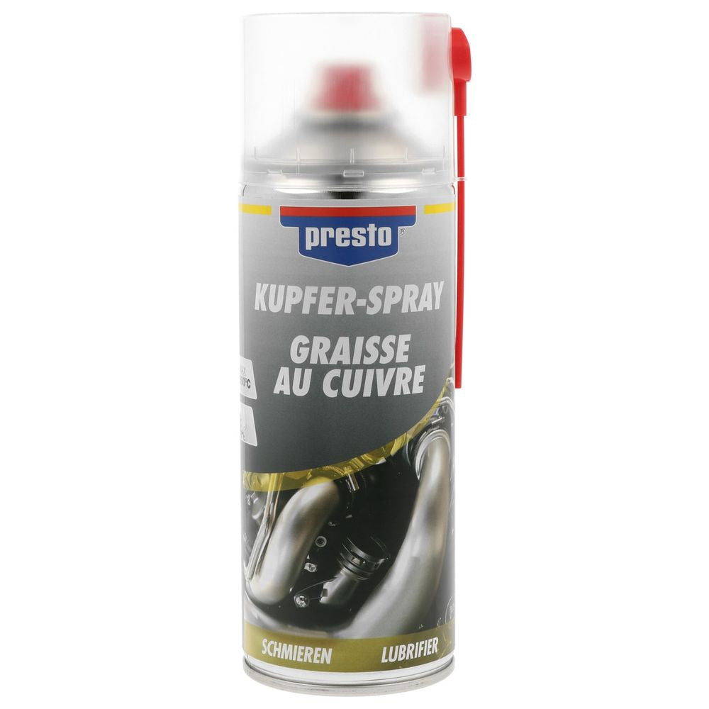 GRAISSE AU CUIVRE 400ML PRESTO. Référence dans la vente de composants auto, BABACAR FRANCE offre une sélection premium à prix direct fournisseur. La plateforme assure une livraison express et un service client disponible pour tout conseil technique. La satisfaction est garantie avec un support après-vente réactif.