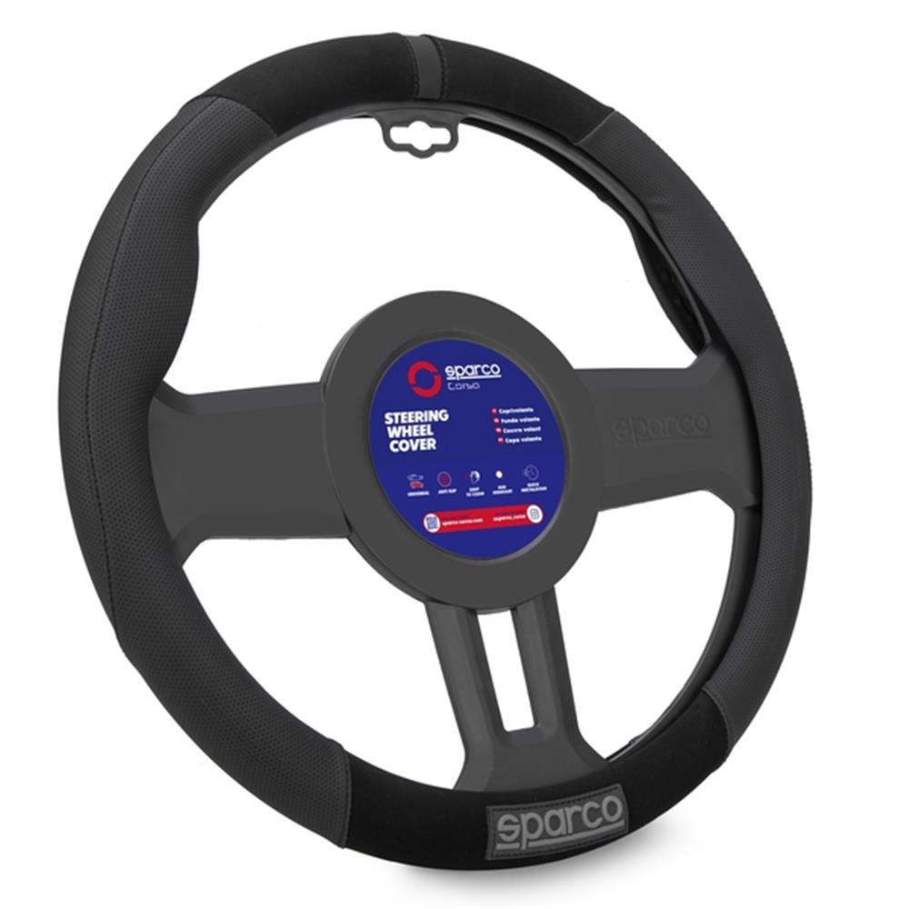 COUVRE VOLANT SPARCO NOIR. BABACAR FRANCE excelle dans la vente en ligne de pièces automobiles avec son catalogue complet et ses tarifs avantageux. Le site assure une expédition rapide et un service client expert pour tout conseil technique. La satisfaction client est au cœur des priorités avec un support réactif.