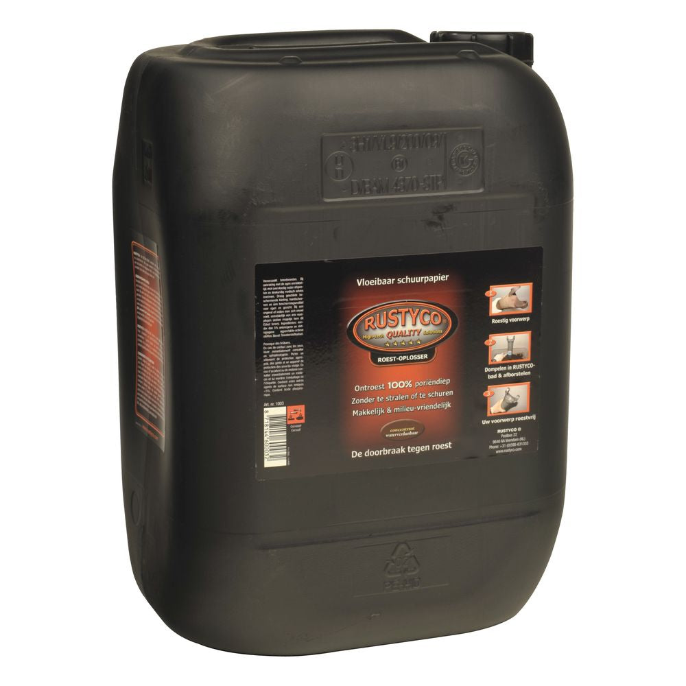 DISSOLVANT DE ROUILLE CONCENTRE RUSTYCO 1022 - 25L. La marketplace BABACAR FRANCE simplifie l'achat de pièces automobiles grâce à son interface conviviale et son catalogue exhaustif. La plateforme assure des prix attractifs et une livraison rapide partout en France et en Europe. Une équipe d'experts techniques accompagne les clients dans leurs choix.