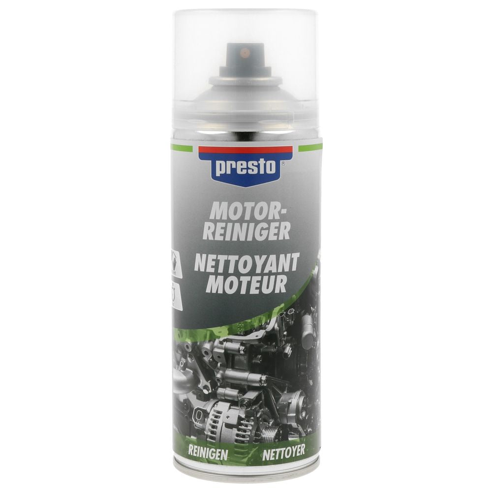 NETTOYANT MOTEUR AEROSOL 400ML PRESTO. La marketplace BABACAR FRANCE simplifie l'achat de pièces automobiles grâce à son interface conviviale et son catalogue exhaustif. La plateforme assure des prix attractifs et une livraison rapide partout en France et en Europe. Une équipe d'experts techniques accompagne les clients dans leurs choix.