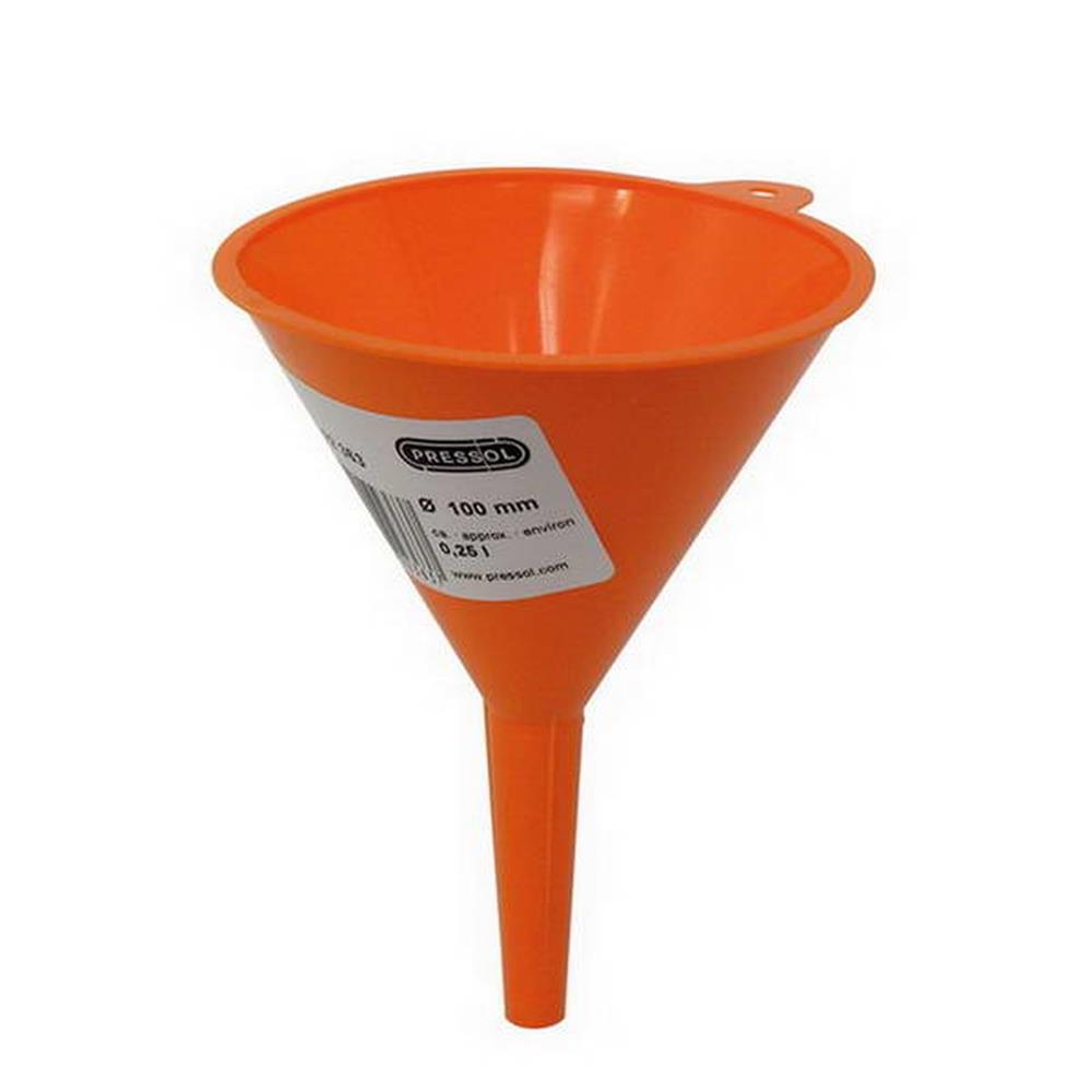 ENTONNOIR POLYETHYLENE ORANGE PRESSOL 0.25L Ø100. BABACAR FRANCE innove dans la vente de pièces automobiles avec son interface moderne et son vaste catalogue. Les clients profitent de prix compétitifs et d'une expédition express en France et en Europe. Le service client expert assure un accompagnement personnalisé pour chaque achat.