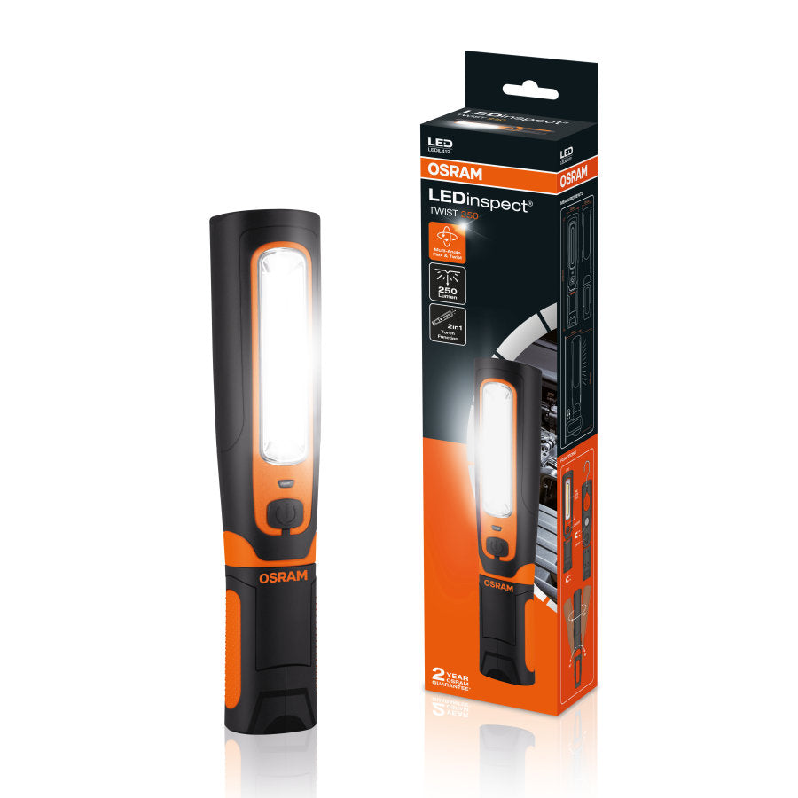 LAMPE INSPECTION RECHARGEABLE 3,7V/ 8,14W/ 250 LUM OSRAM TWIST 250 z. BABACAR FRANCE modernise l'achat de pièces auto avec sa plateforme e-commerce intuitive et son large choix de composants. Les clients profitent de tarifs compétitifs et d'une livraison express sur toute l'Europe. Le site garantit la qualité de ses produits avec un service après-vente performant.