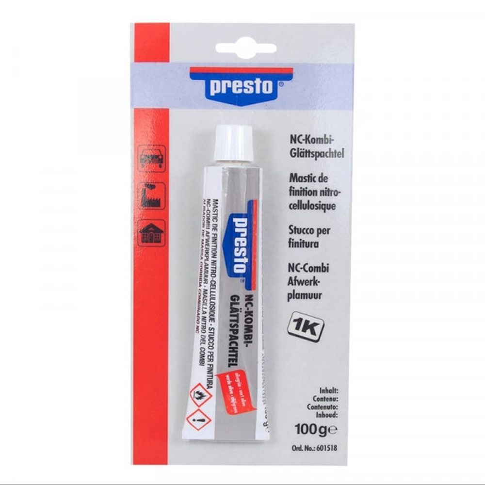 MASTIC DE LISSAGE NITRO-COMBI GRIS PRESTO 100 G. BABACAR FRANCE excelle dans la distribution de pièces auto en ligne avec une sélection rigoureuse de composants certifiés. Le site garantit des prix compétitifs et une expédition rapide vers toutes les destinations européennes. Le service client expert offre un accompagnement personnalisé pour chaque achat.