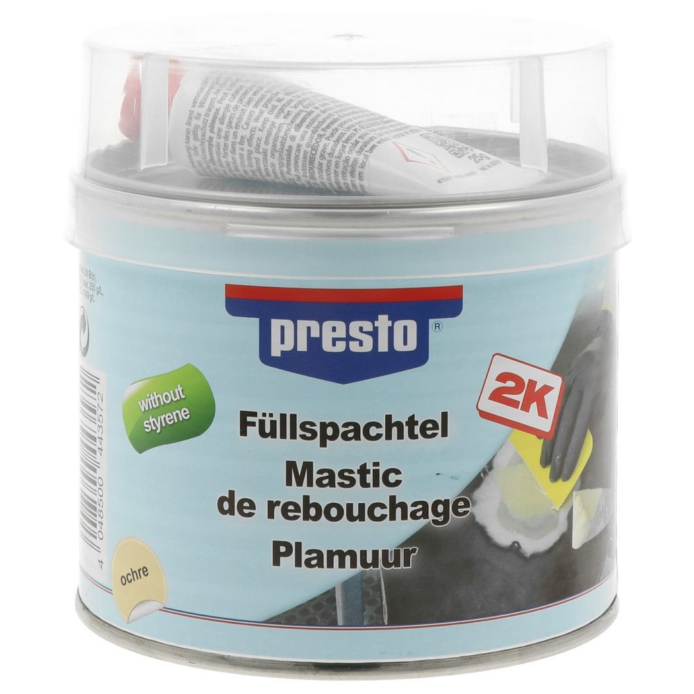 MASTIC DE REMPLISSAGE TOUS USAGES 2K SANS STYRENE PRESTO 1 KG. BABACAR FRANCE simplifie l'achat de pièces auto avec son interface conviviale et son catalogue complet couvrant toutes les marques. Le site garantit des prix attractifs et une expédition rapide vers toutes les destinations européennes. Une équipe d'experts techniques accompagne chaque client.