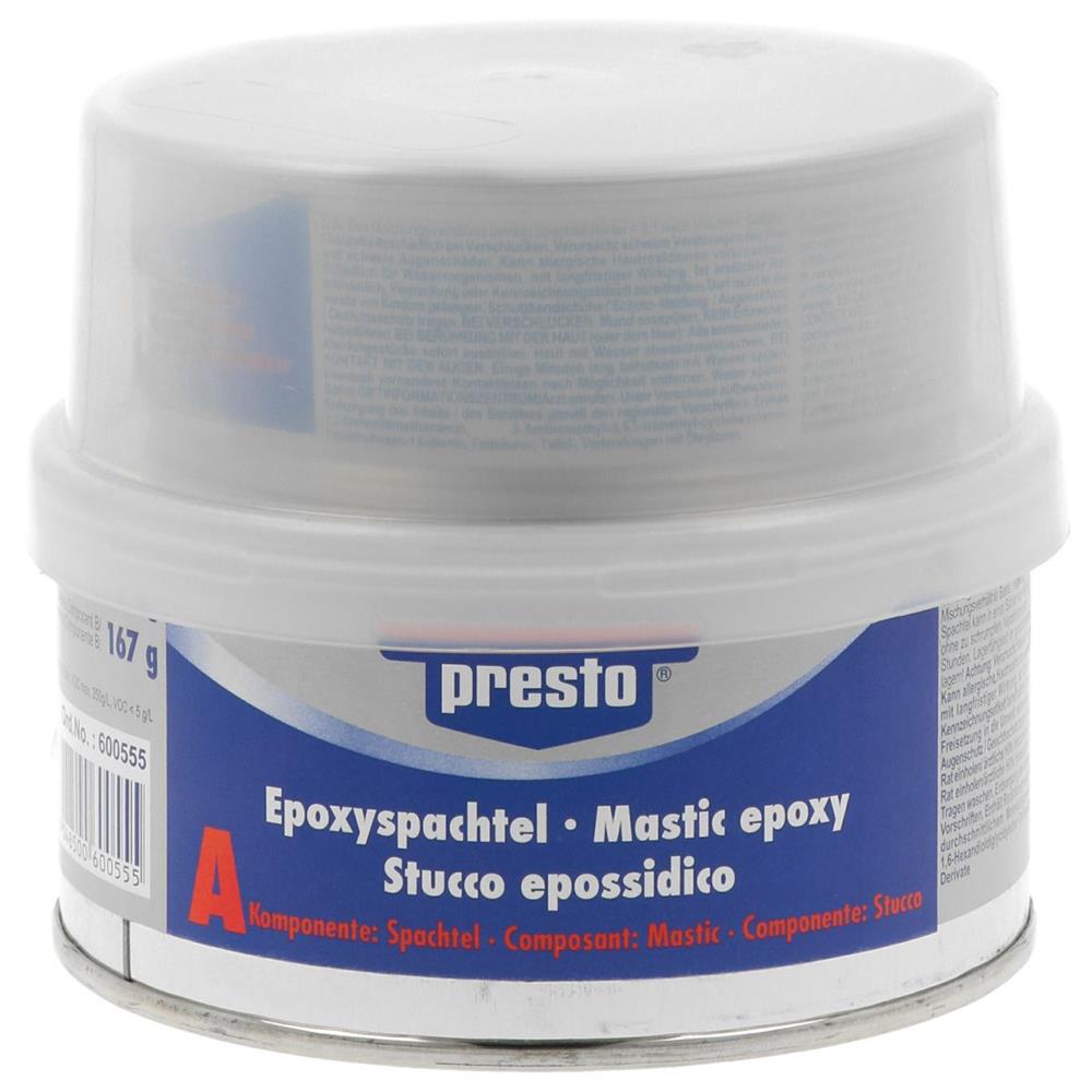 MASTIC FIN EPOXY 2K SANS SOLVANT 500G GRIS BLANC PRESTO. BABACAR FRANCE innove dans la vente de pièces automobiles avec son interface moderne et son vaste catalogue. Les clients profitent de prix compétitifs et d'une expédition express en France et en Europe. Le service client expert assure un accompagnement personnalisé pour chaque achat.