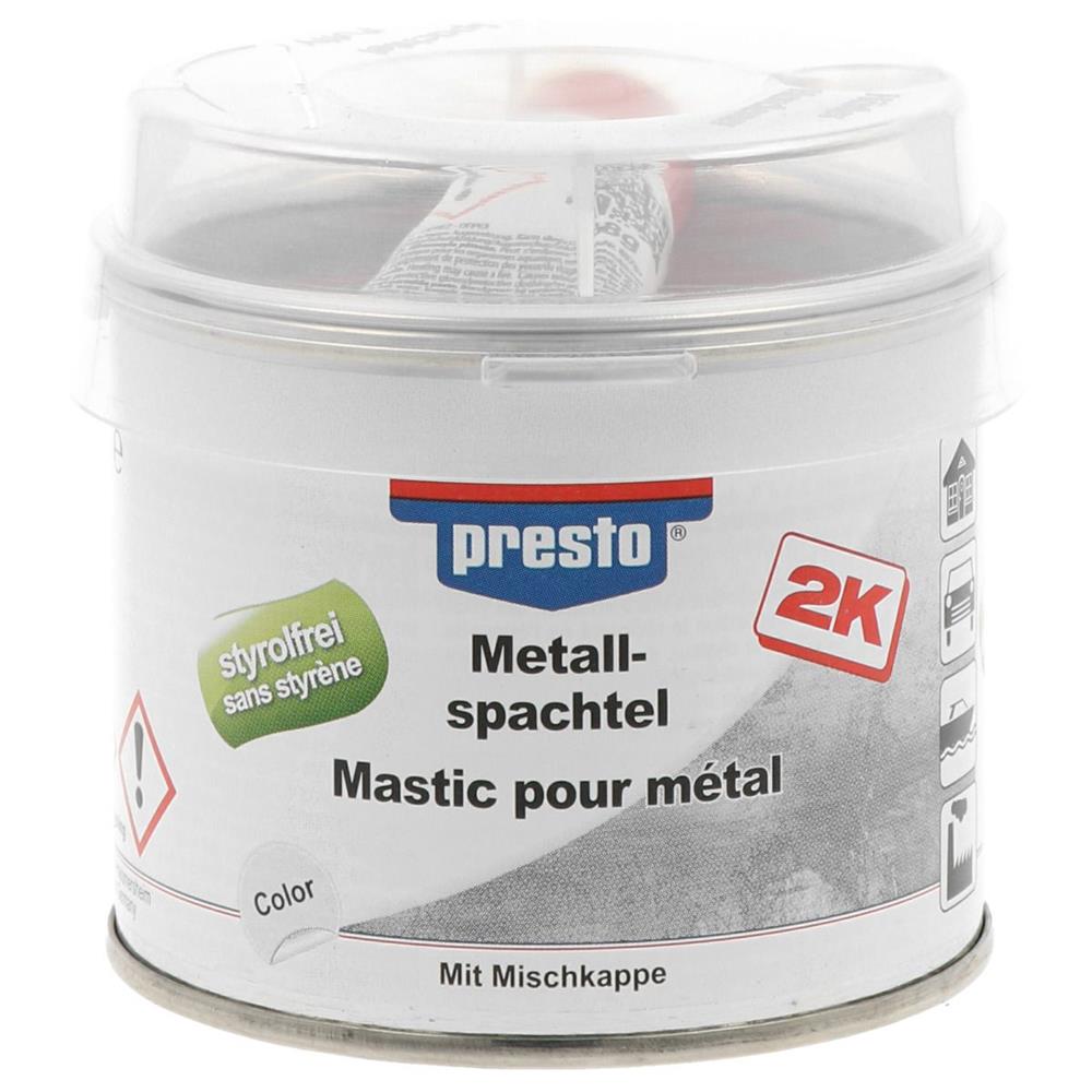 MASTIC POUR METAL GRIS 2K SANS STYRENE 250G PRESTO. Expert en pièces détachées automobiles, BABACAR FRANCE propose une sélection premium de composants d'origine et de qualité équivalente. La plateforme assure une livraison express sur l'ensemble du territoire français et européen avec un service client disponible pour tout conseil technique. Les transactions sont entièrement sécurisées avec une garantie sur tous les produits.