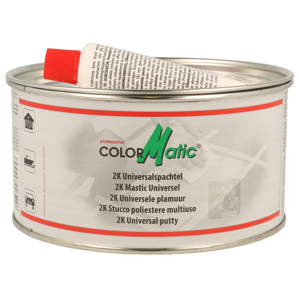 MASTIC UNIVERSEL 2K POT DE 2KG COLORMATIC. BABACAR FRANCE innove dans la distribution de pièces automobiles avec sa plateforme e-commerce intuitive et son large choix. Les clients profitent de tarifs avantageux et d'une livraison express sur tout le territoire. Un service client expert guide les acheteurs dans leurs décisions techniques.