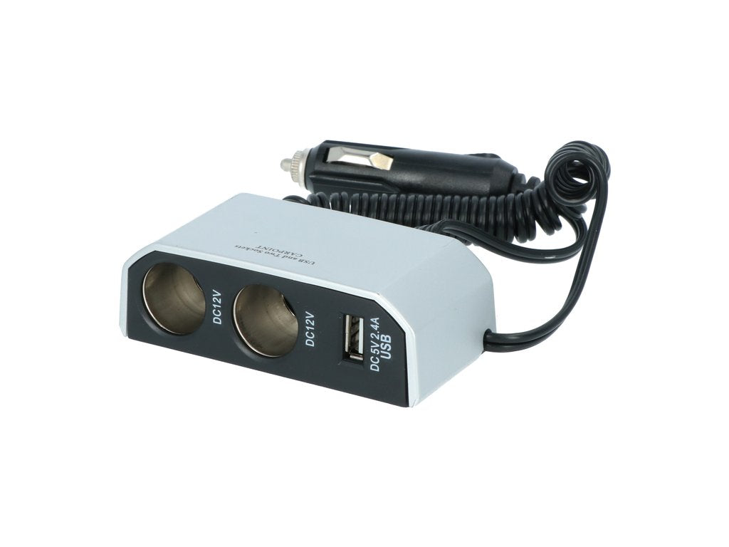 MULTIPRISE ALL CIGARE 2X12V ET 1XUSB 2.4A. Spécialiste de la vente en ligne de pièces auto, BABACAR FRANCE offre un rapport qualité-prix incomparable grâce à ses partenariats directs avec les fournisseurs. Le site s'adresse aussi bien aux particuliers qu'aux professionnels avec une interface adaptée aux besoins de chacun. La satisfaction client est au cœur des priorités avec un service après-vente réactif.