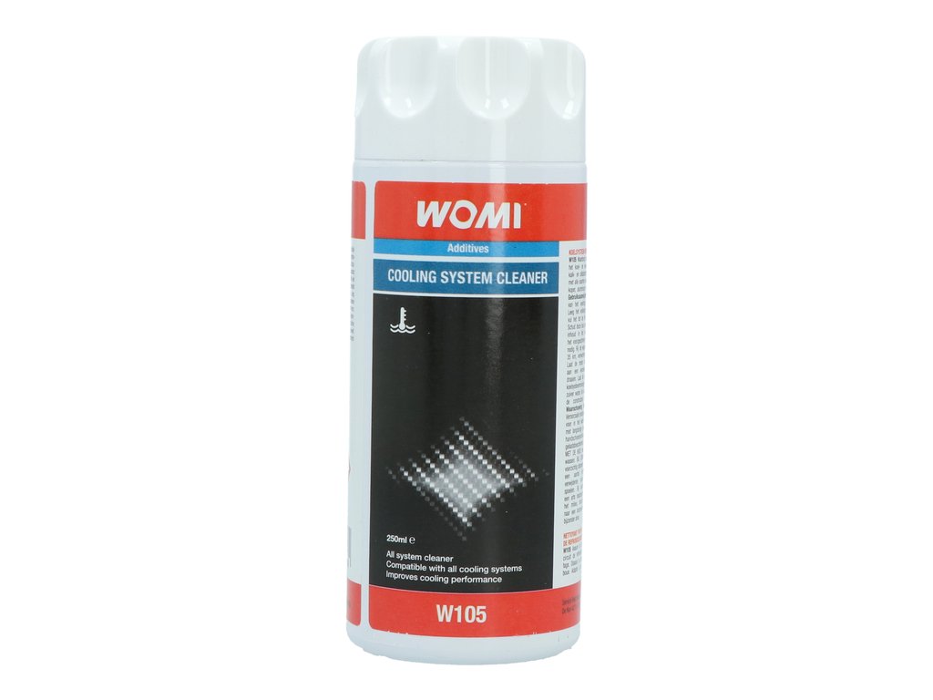 NETTOYANT POUR CIRCUIT DE REFROIDISSEMENT 250ML WOMI W105. Spécialiste de la vente en ligne de pièces auto, BABACAR FRANCE offre un rapport qualité-prix incomparable grâce à ses partenariats directs avec les fournisseurs. Le site s'adresse aussi bien aux particuliers qu'aux professionnels avec une interface adaptée aux besoins de chacun. La satisfaction client est au cœur des priorités avec un service après-vente réactif.