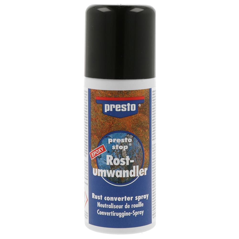 CONVERTISSEUR DE ROUILLE AEROSOL 150ML PRESTO. Leader de la vente de pièces auto en ligne, BABACAR FRANCE propose une expérience d'achat simplifiée avec son moteur de recherche par véhicule. Les clients bénéficient de prix avantageux et d'une livraison rapide sur l'ensemble des produits. Un service client professionnel assure un support technique personnalisé.