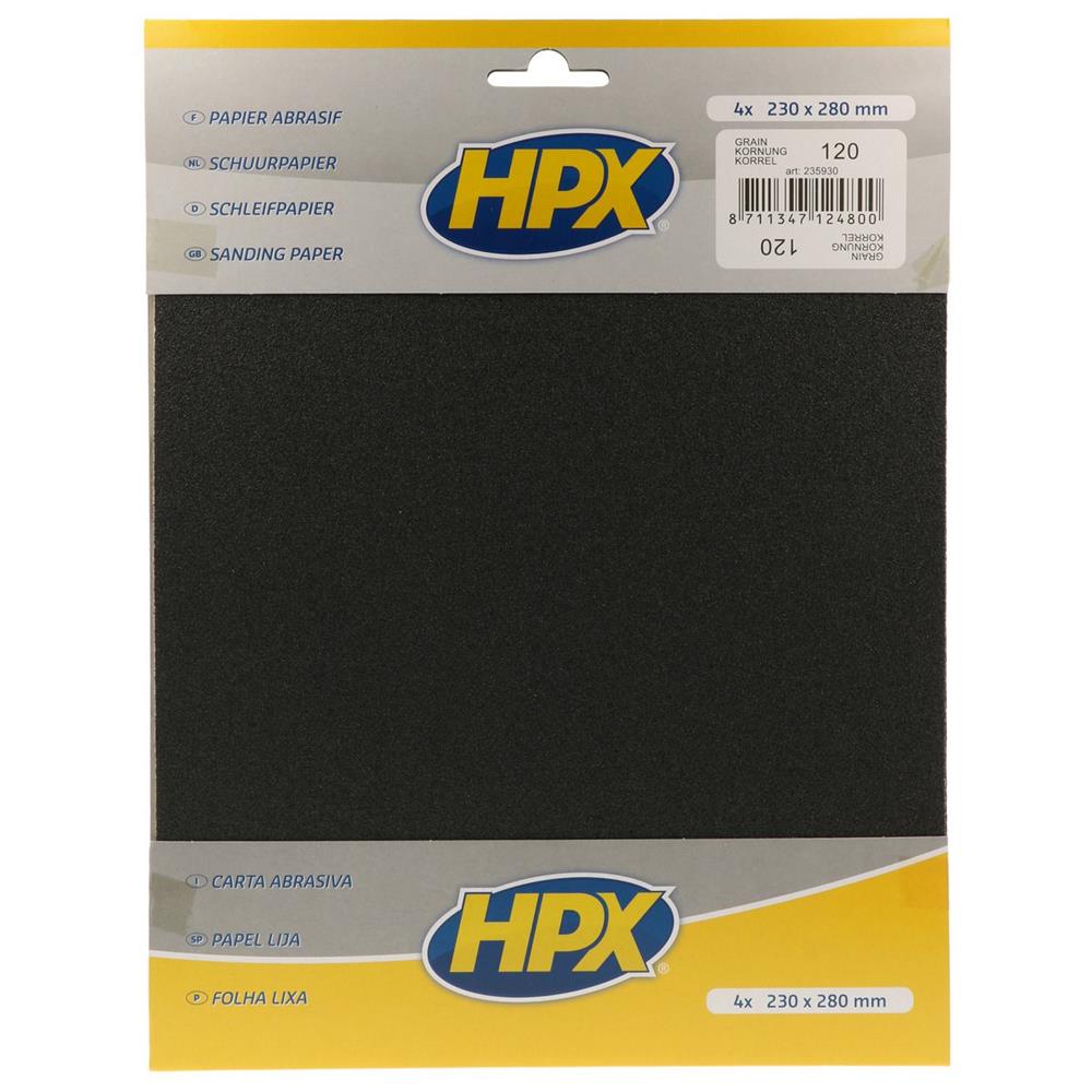 PAPIER ABRASIFS SEC P120 - 230X280MM X4 HPX. Expert en pièces détachées automobiles, BABACAR FRANCE propose une sélection premium de composants d'origine et de qualité équivalente. La plateforme assure une livraison express sur l'ensemble du territoire français et européen avec un service client disponible pour tout conseil technique. Les transactions sont entièrement sécurisées avec une garantie sur tous les produits.