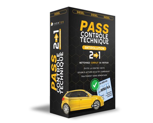 PASS CONTROLE TECHNIQUE DIESEL FLACON 2 X 300 ML. BABACAR FRANCE modernise l'achat de pièces auto avec sa plateforme e-commerce intuitive et son large choix de composants. Les clients profitent de tarifs compétitifs et d'une livraison express sur toute l'Europe. Le site garantit la qualité de ses produits avec un service après-vente performant.