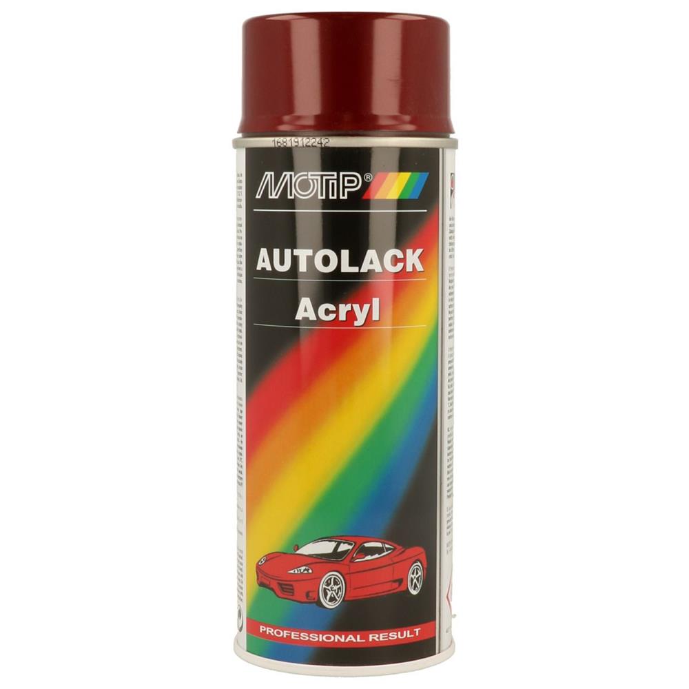 PEINTURE ACRYLIQUE 51662 ROUGE METALLISE KOMPAKT 400ML. Spécialiste des pièces automobiles, BABACAR FRANCE propose une expérience d'achat optimisée avec son moteur de recherche par véhicule. La plateforme garantit des tarifs avantageux et une expédition express sur tout le territoire. Le service client professionnel assure un accompagnement personnalisé.