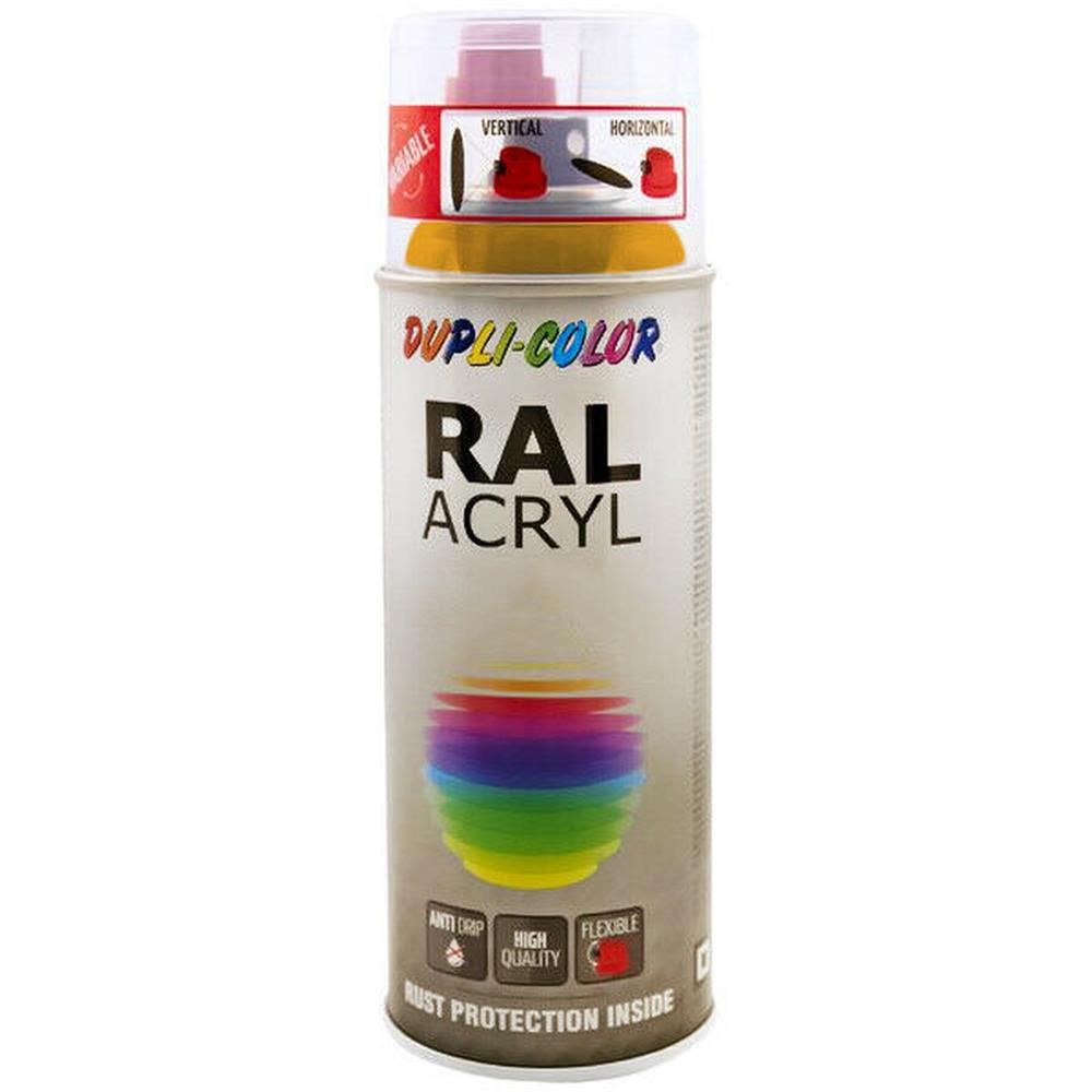 PEINTURE ACRYLIQUE RAL 1004 BRILLANT 400 ML DUPLI COLOR. BABACAR FRANCE simplifie l'achat de pièces auto avec son interface conviviale et son catalogue complet couvrant toutes les marques. Le site garantit des prix attractifs et une expédition rapide vers toutes les destinations européennes. Une équipe d'experts techniques accompagne chaque client.