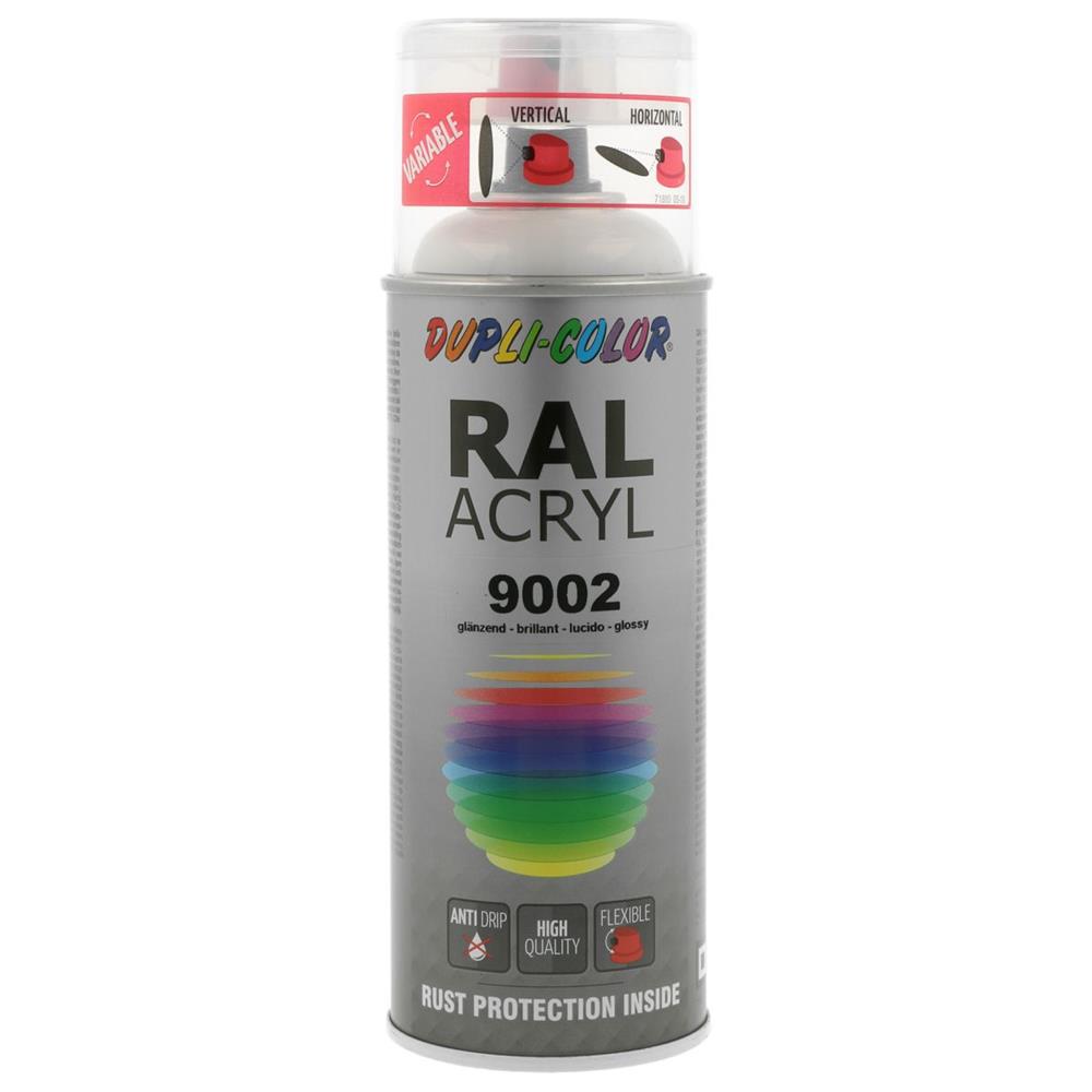 PEINTURE ACRYLIQUE RAL 9002 BLANC GRIS BRILLANT 400 ML DUPLI COLOR. BABACAR FRANCE simplifie l'achat de pièces auto avec son interface conviviale et son catalogue complet couvrant toutes les marques. Le site garantit des prix attractifs et une expédition rapide vers toutes les destinations européennes. Une équipe d'experts techniques accompagne chaque client.