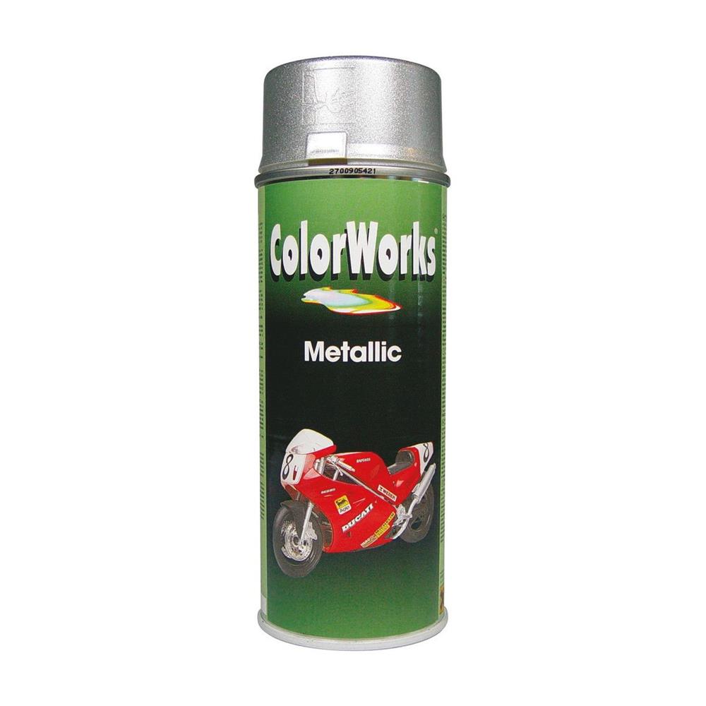 PEINTURE EFFET ARGENT METALLISE AEROSOL 400ML COLORWORKS. BABACAR FRANCE innove dans la distribution de pièces automobiles avec sa plateforme e-commerce intuitive et son large choix. Les clients profitent de tarifs avantageux et d'une livraison express sur tout le territoire. Un service client expert guide les acheteurs dans leurs décisions techniques.