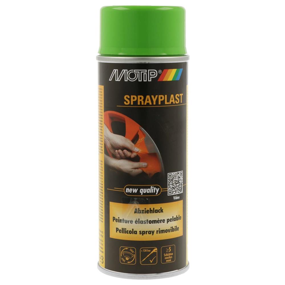 PEINTURE PELABLE ESLASTOMERE SPRAYPLAST VERT BRILLANT AEROSOL 400ML MOTIP. Spécialiste de la vente en ligne de pièces auto, BABACAR FRANCE offre un rapport qualité-prix incomparable grâce à ses partenariats directs avec les fournisseurs. Le site s'adresse aussi bien aux particuliers qu'aux professionnels avec une interface adaptée aux besoins de chacun. La satisfaction client est au cœur des priorités avec un service après-vente réactif.