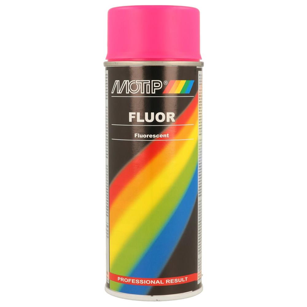 PEINTURE FLUO ROSE AEROSOL 400ML MOTIP. Spécialiste de la vente en ligne de pièces auto, BABACAR FRANCE offre un rapport qualité-prix incomparable grâce à ses partenariats directs avec les fournisseurs. Le site s'adresse aussi bien aux particuliers qu'aux professionnels avec une interface adaptée aux besoins de chacun. La satisfaction client est au cœur des priorités avec un service après-vente réactif.