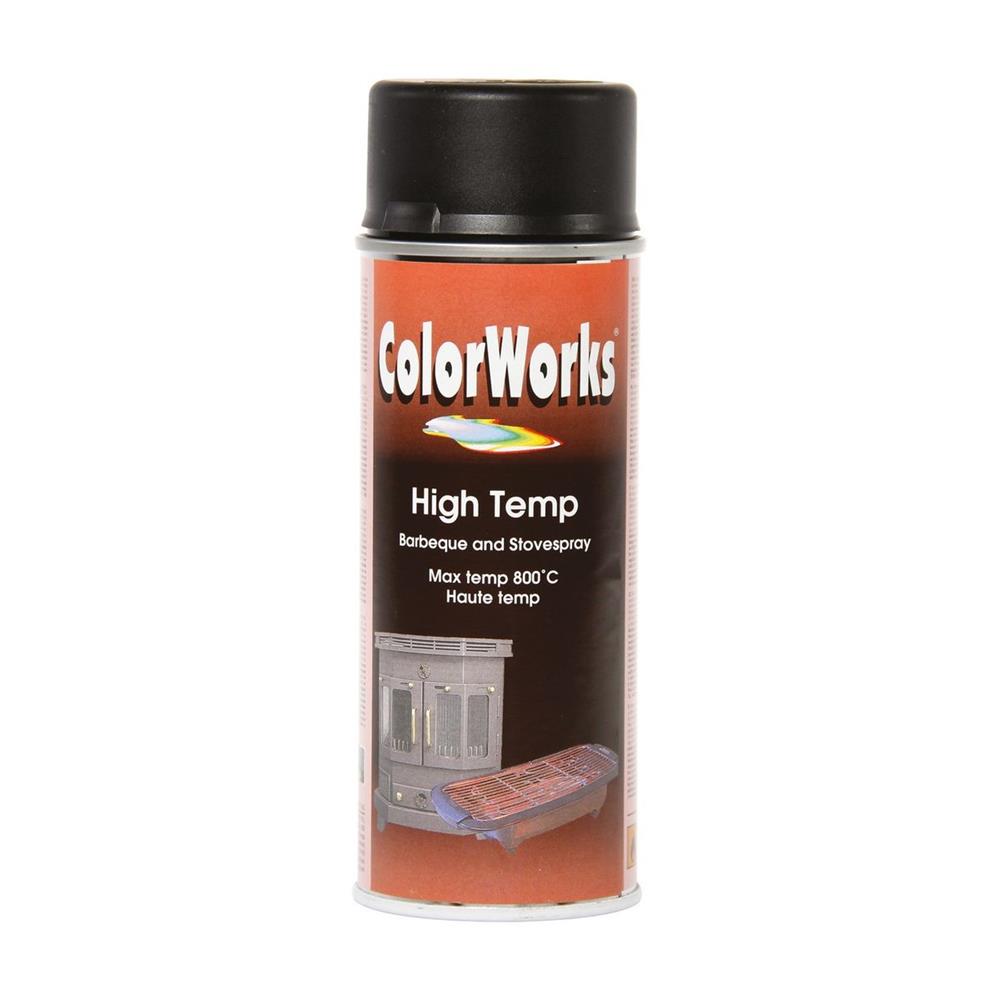 PEINTURE HAUTE TEMPERATURE NOIRE 400ML COLORWORKS. BABACAR FRANCE innove dans la distribution de pièces automobiles avec sa plateforme e-commerce intuitive et son large choix. Les clients profitent de tarifs avantageux et d'une livraison express sur tout le territoire. Un service client expert guide les acheteurs dans leurs décisions techniques.