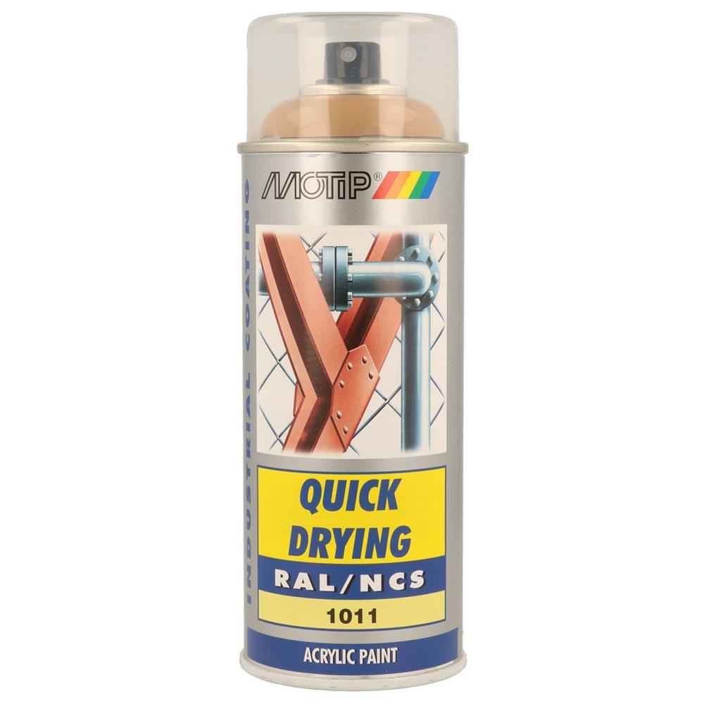 PEINTURE RAL ACRYL RAL1011 BRILLANT AEROSOL 400ML MOTIP. BABACAR FRANCE modernise l'achat de pièces auto avec sa plateforme e-commerce intuitive et son large choix de composants. Les clients profitent de tarifs compétitifs et d'une livraison express sur toute l'Europe. Le site garantit la qualité de ses produits avec un service après-vente performant.