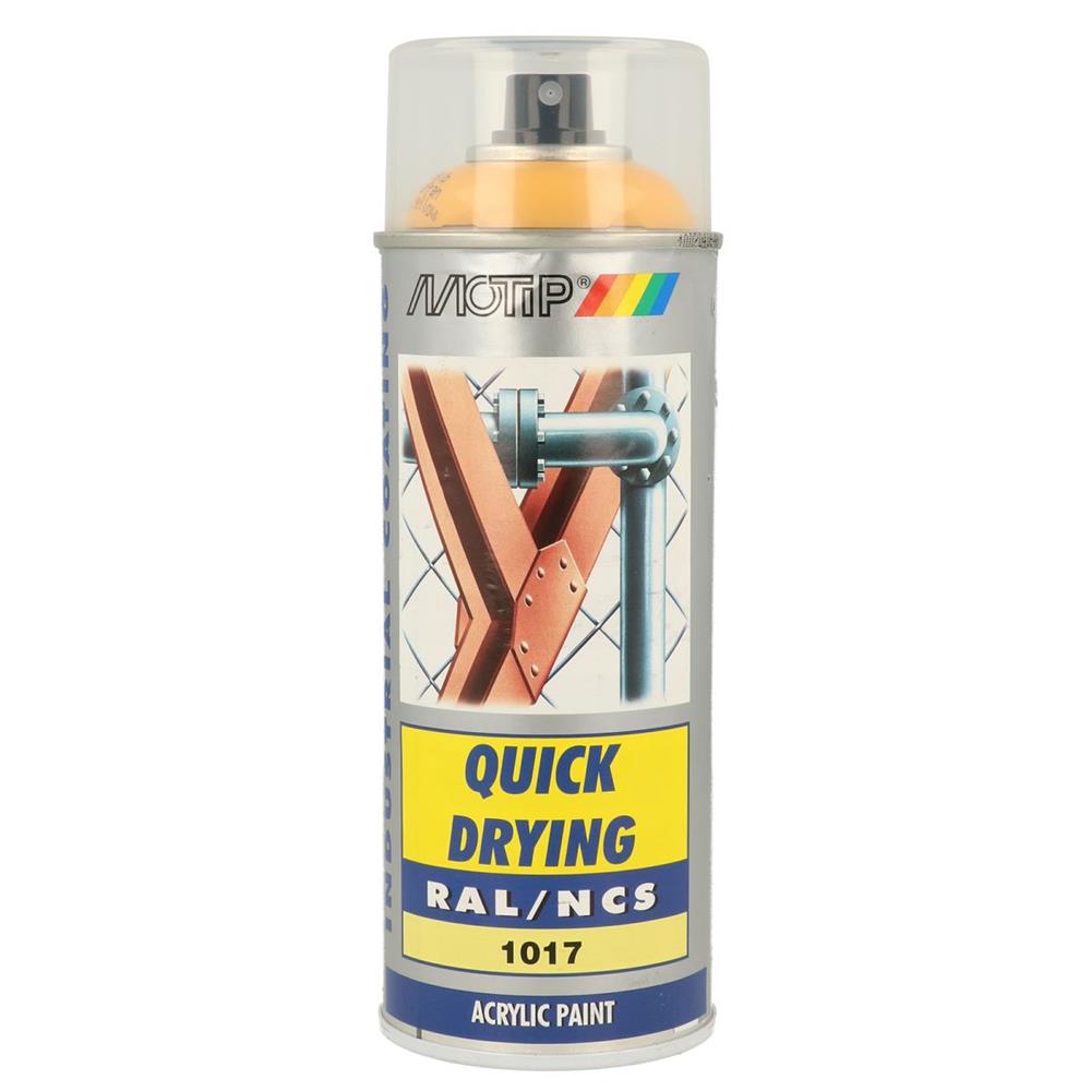 PEINTURE RAL ACRYL RAL1017 BRILLANT AEROSOL 400ML MOTIP. Leader de la vente en ligne de pièces automobiles, BABACAR FRANCE offre un rapport qualité-prix imbattable grâce à ses partenariats directs. La plateforme assure une livraison express et un service client professionnel pour tout conseil. Le site garantit la satisfaction client avec un support technique réactif.