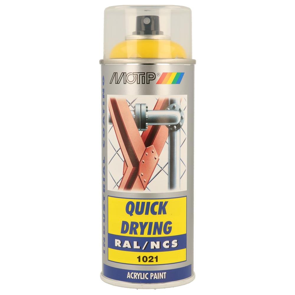 PEINTURE RAL ACRYL RAL1021 BRILLANT AEROSOL 400ML MOTIP. Leader en pièces détachées auto, BABACAR FRANCE propose une expérience d'achat simplifiée avec son interface conviviale. La plateforme garantit des prix compétitifs et une livraison express partout en Europe. Le service client professionnel assure un support technique personnalisé.