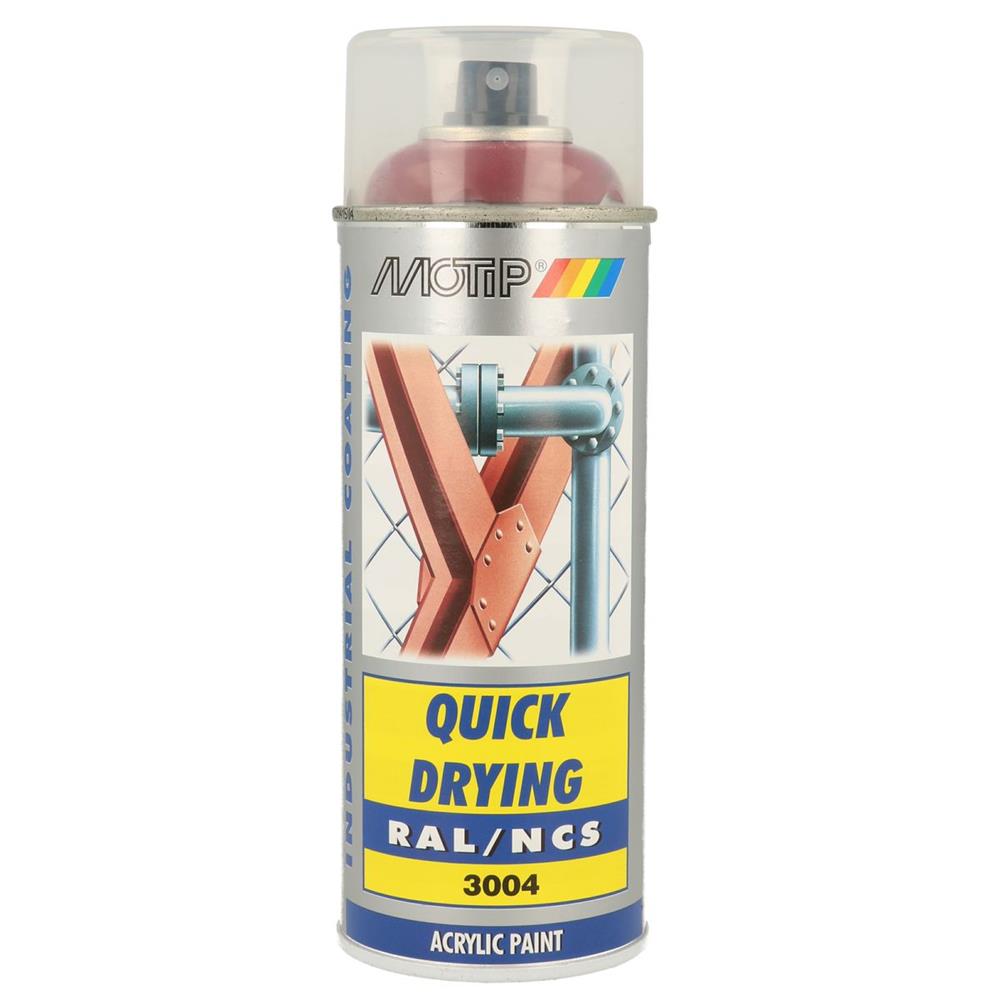 PEINTURE RAL ACRYL RAL3004 BRILLANT AEROSOL 400ML MOTIP. Référence dans la vente de pièces automobiles, BABACAR FRANCE propose un catalogue complet avec des prix direct fournisseur. La plateforme assure une livraison express et un service client professionnel disponible pour tout conseil. La satisfaction client est garantie avec un support technique réactif.