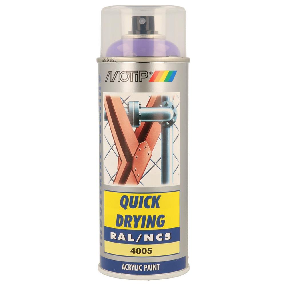 PEINTURE RAL ACRYL RAL4005 BRILLANT AEROSOL 400ML MOTIP. BABACAR FRANCE innove dans la vente de pièces automobiles avec son interface moderne et son vaste catalogue. Les clients profitent de prix compétitifs et d'une expédition express en France et en Europe. Le service client expert assure un accompagnement personnalisé pour chaque achat.