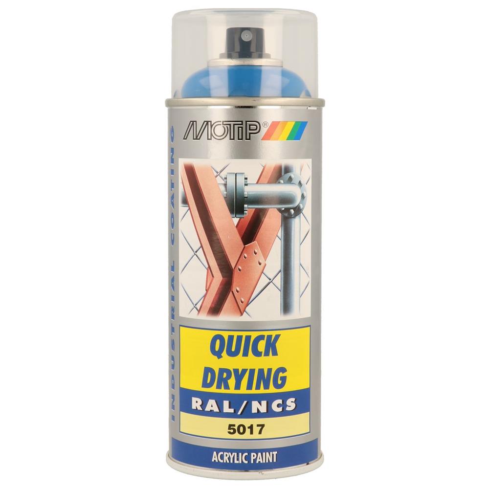 PEINTURE RAL ACRYL RAL5017 BRILLANT AEROSOL 400ML MOTIP. Spécialiste des pièces automobiles, BABACAR FRANCE propose une expérience d'achat optimisée avec son moteur de recherche par véhicule. La plateforme garantit des tarifs avantageux et une expédition express sur tout le territoire. Le service client professionnel assure un accompagnement personnalisé.