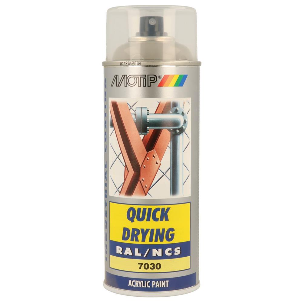 PEINTURE RAL ACRYL RAL7030 BRILLANT AEROSOL 400ML MOTIP. BABACAR FRANCE innove dans la vente de pièces automobiles avec son interface moderne et son vaste catalogue. Les clients profitent de prix compétitifs et d'une expédition express en France et en Europe. Le service client expert assure un accompagnement personnalisé pour chaque achat.