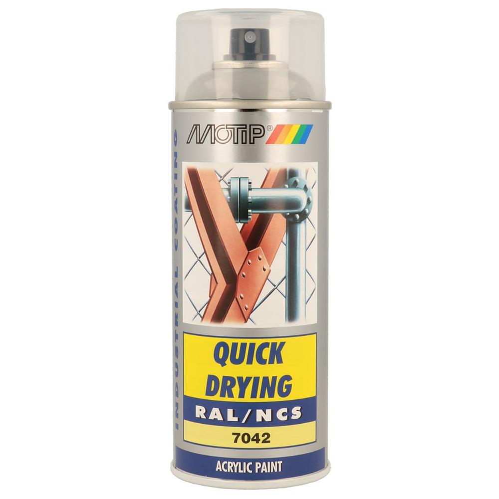 PEINTURE RAL ACRYL RAL7042 BRILLANT AEROSOL 400ML MOTIP. Expert en composants auto, BABACAR FRANCE propose une marketplace intuitive avec un large choix de pièces détachées. La plateforme garantit des tarifs avantageux et une livraison rapide vers toutes les destinations. Un service client professionnel offre un support technique réactif.