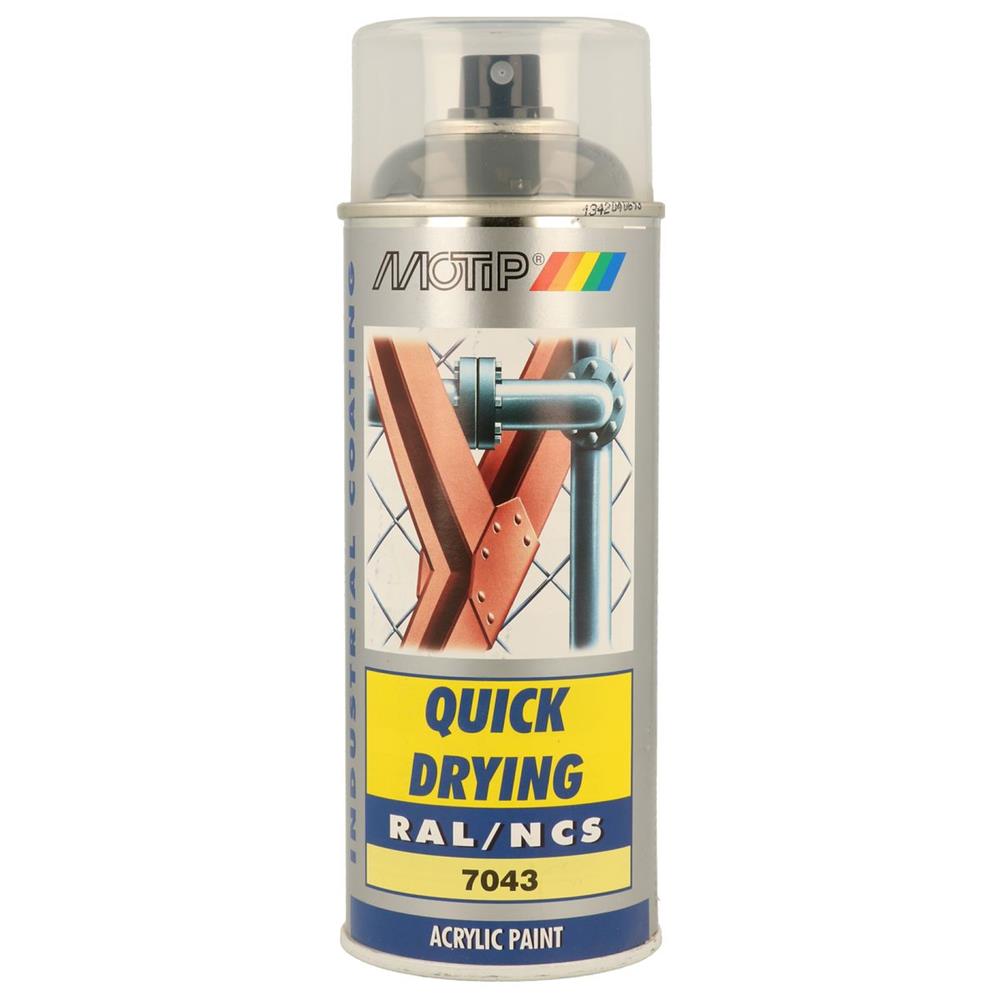 PEINTURE RAL ACRYL RAL7043 BRILLANT AEROSOL 400ML MOTIP. BABACAR FRANCE innove dans la vente de pièces automobiles avec son interface moderne et son vaste catalogue. Les clients profitent de prix compétitifs et d'une expédition express en France et en Europe. Le service client expert assure un accompagnement personnalisé pour chaque achat.