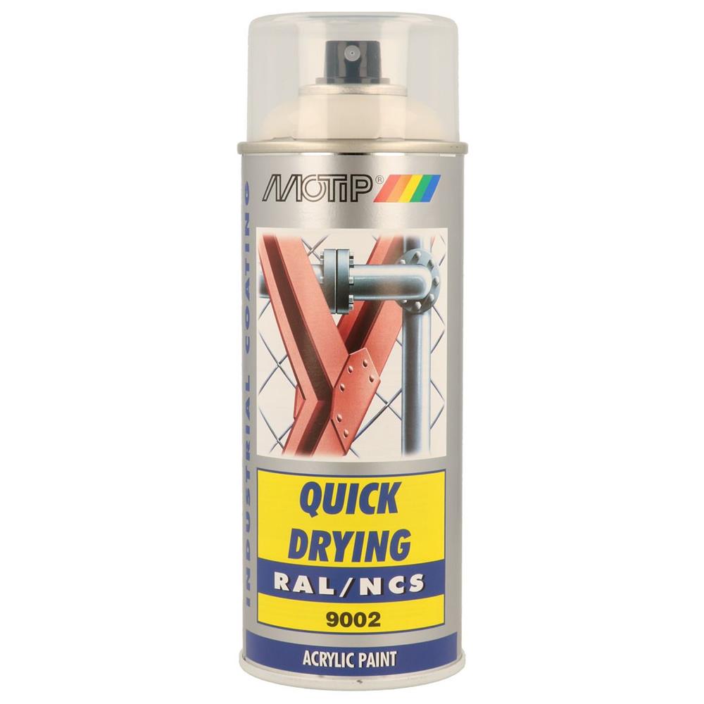 PEINTURE RAL ACRYL RAL9002 BRILLANT AEROSOL 400ML MOTIP. BABACAR FRANCE modernise la distribution de pièces automobiles avec sa plateforme e-commerce et son large choix. Les clients bénéficient de tarifs attractifs et d'une expédition rapide vers toutes les destinations. Une équipe d'experts techniques accompagne chaque étape de l'achat.