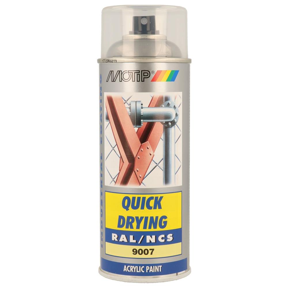 PEINTURE RAL ACRYL RAL9007 BRILLANT AEROSOL 400ML MOTIP. BABACAR FRANCE révolutionne la distribution de pièces auto avec sa marketplace moderne et son vaste catalogue. Les clients bénéficient de prix compétitifs et d'une livraison rapide partout en Europe. Un service client expert guide les acheteurs dans leurs choix techniques.